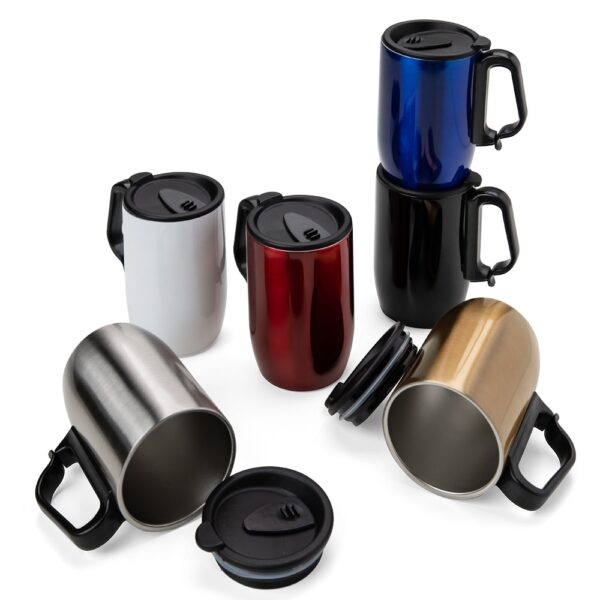 18624 Caneca Inox Parede Dupla 350 ml