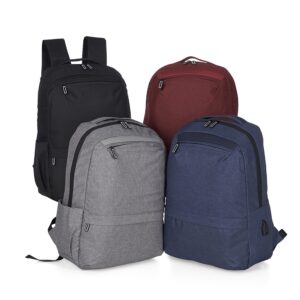 4057 Mochila de Nylon USB 21L