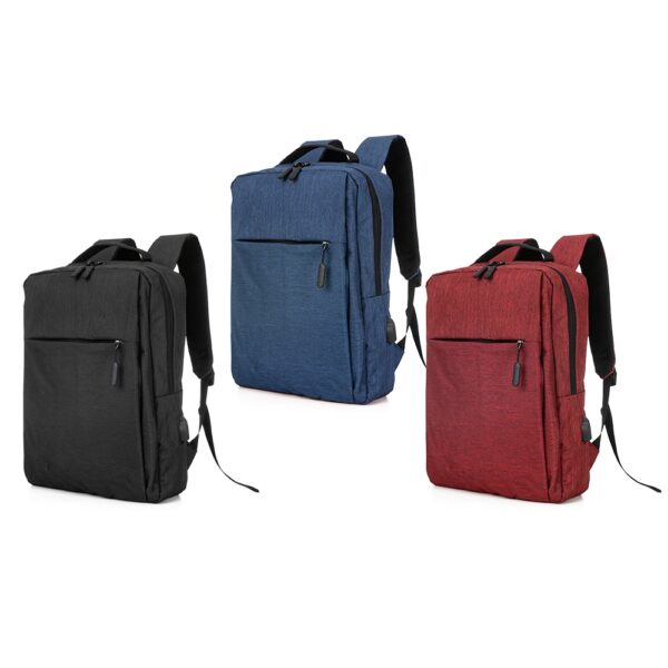 1320 Mochila de Nylon USB 21L