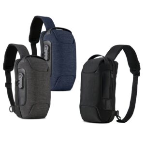 4058 Mochila de Ombro USB Anti-Furto